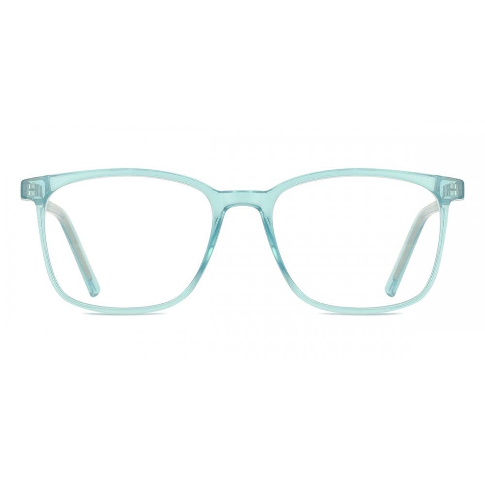 

Full Rim Square Transparent Blue Smartbuy Collection Leonidas Cp124a Fashion Unisex Eyeglasses Transparent Blue/51