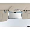 CARMATE Car Large Vertical Rearview Mirror 3000R Slowly Curved Mirror 240mm Chrome Mirror [Light Car] Black Frame M39