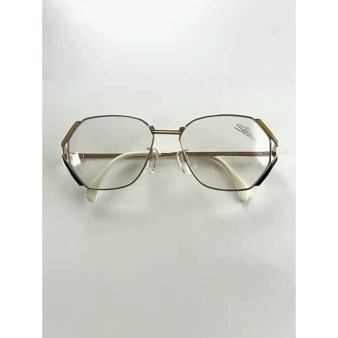 Used Silhouette glasses frame gold color NO.292