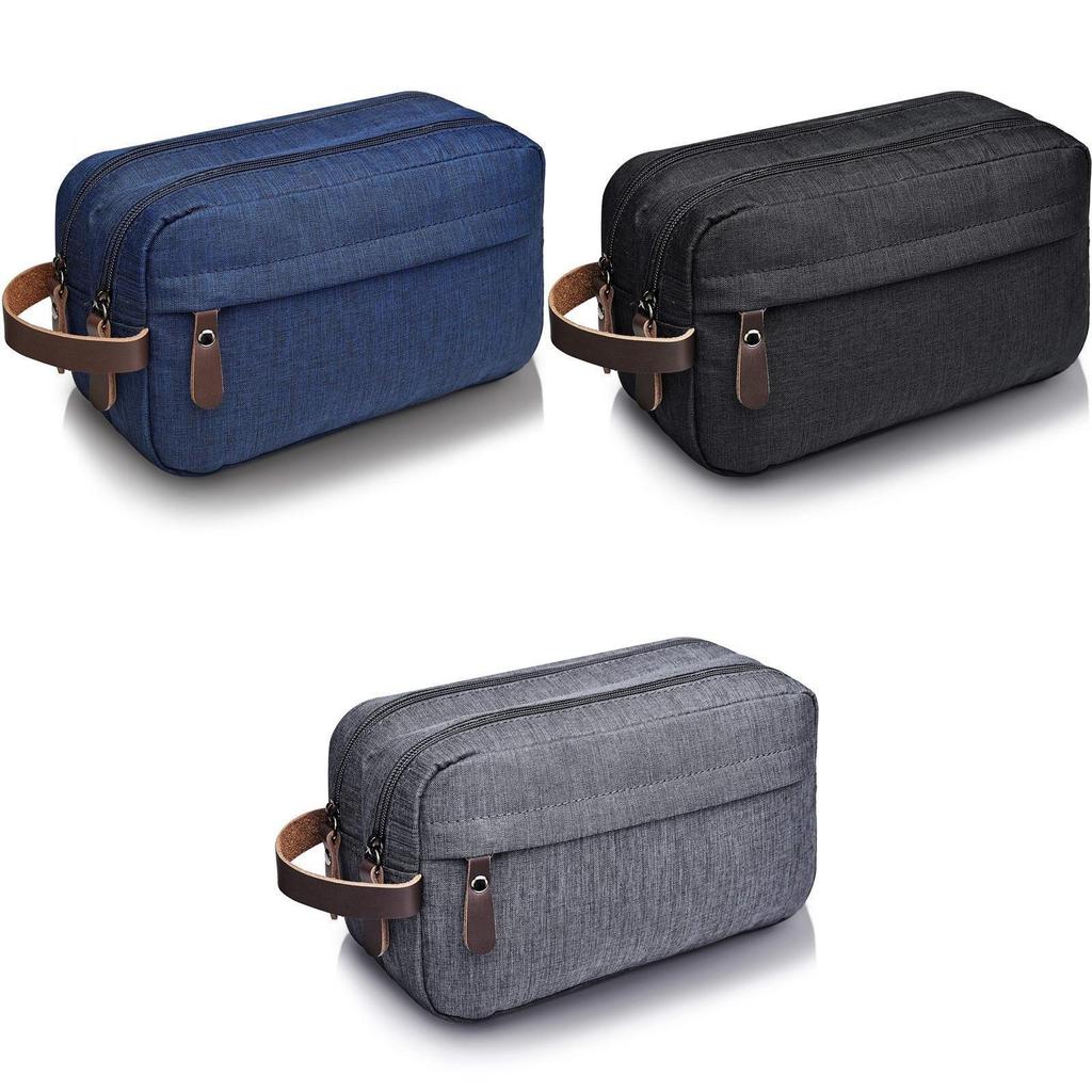 Capacity Portable Large Travel Business Oxford Cloth Cosmetic Pouch For Men