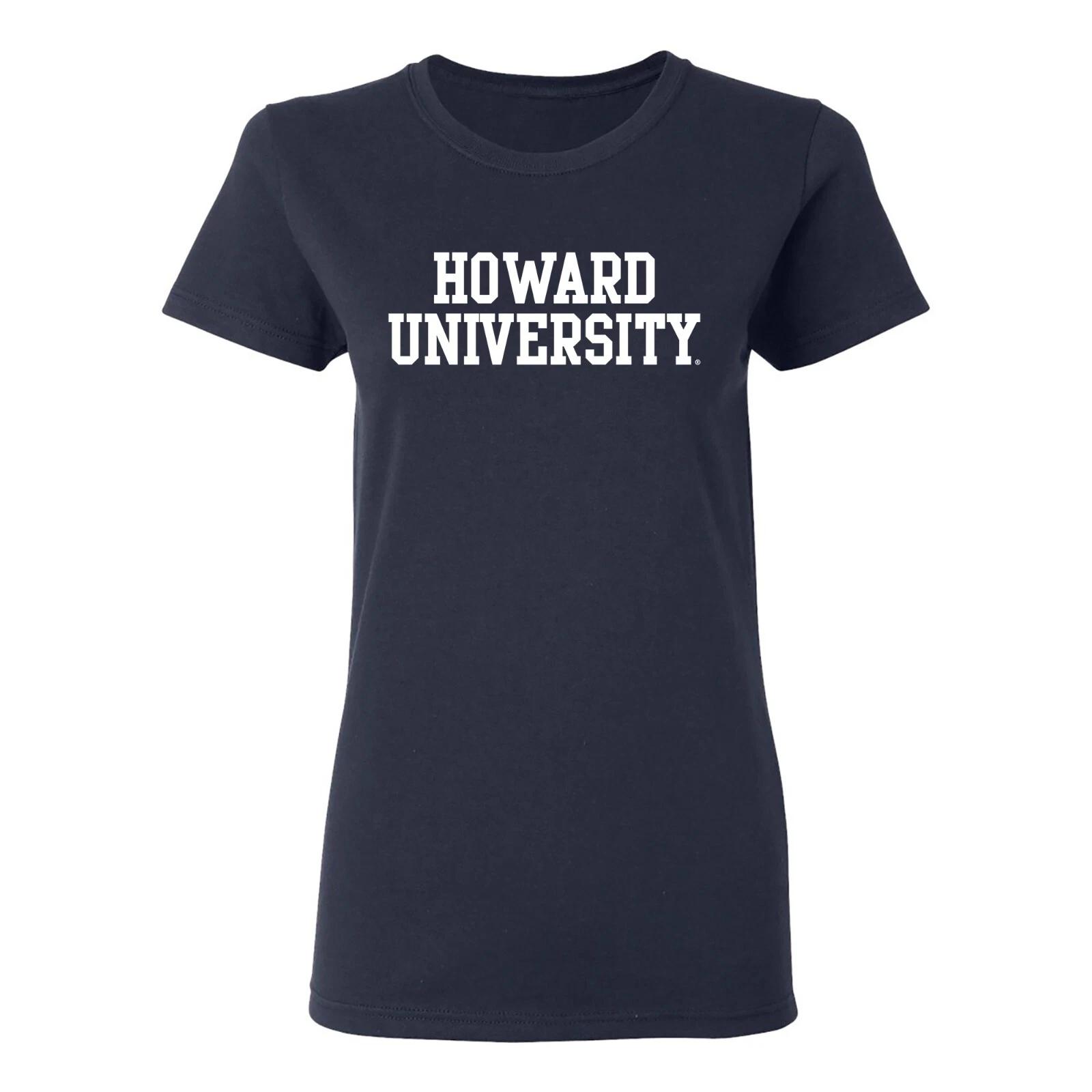 Howard Bisons Basic Block Women s T-Shirt - Navy S