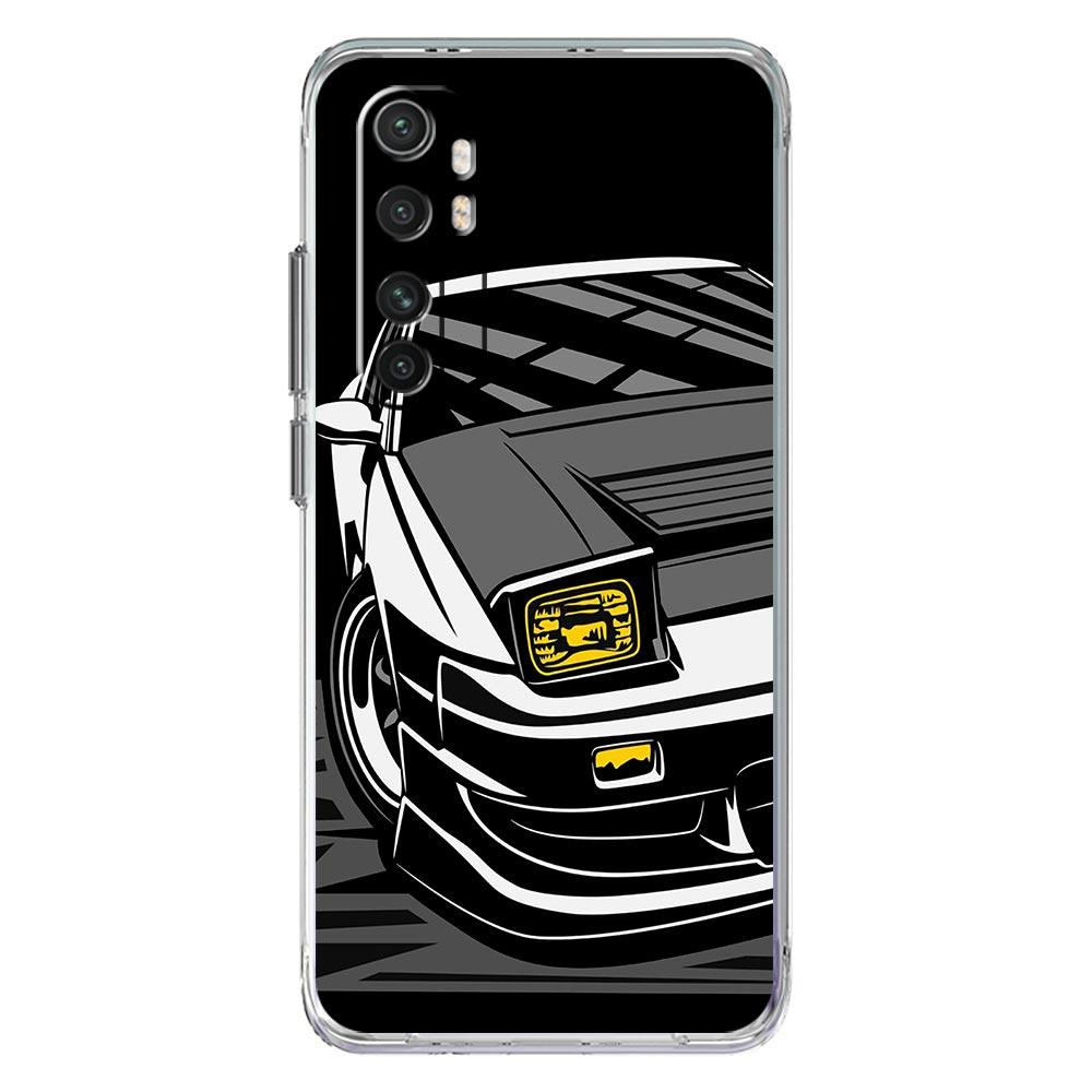 Phone Case For Xiaomi Poco X6 X5 NFC X3 F6 F5 Pro F4 F3 M3 14 13T 12T 12 13 Lite 11 Mi 5G Clear Cover JDM Type R Civic Sport Car