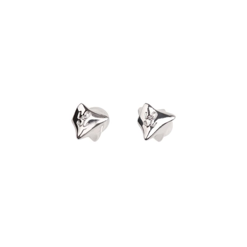 Lowool 92.5 Silver Struggle Earrings