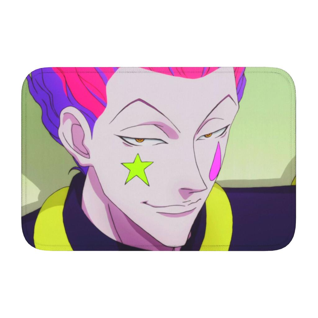 HXH Anime Doormat Anti-Slip Bath Kitchen Welcome Mat Toilet Door Floor Entrance Carpet Rug Footpad