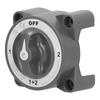 Battery Switch 4 Position 38in16 Terminal IP66 Waterproof for Motorhomes 32V 350ABlack