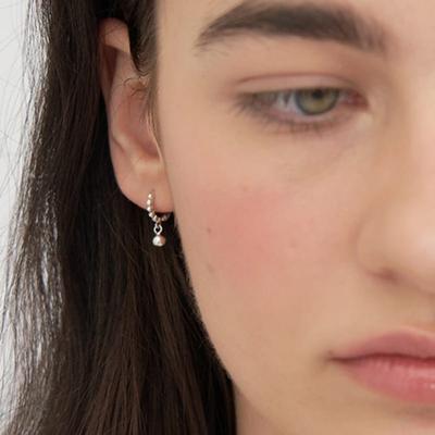 STILL INSTANT Sea Bubble One-touch Earring