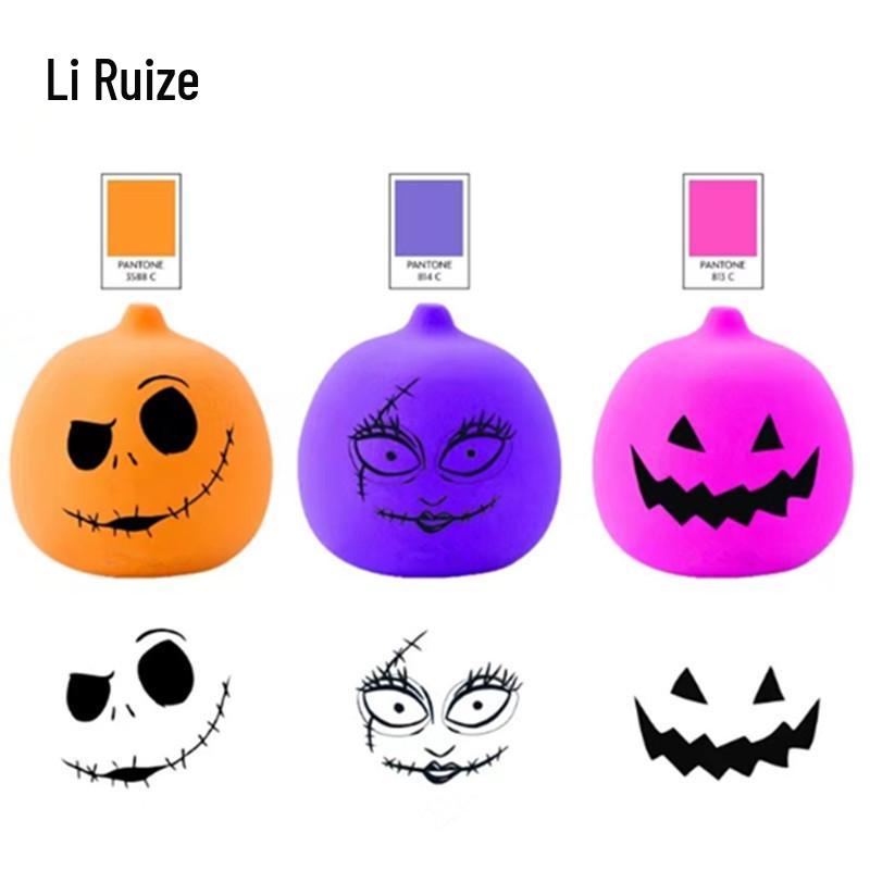 

Pumpkin Head Halloween Makeup Sponge - Funny Alien Ghost Beauty Tool
