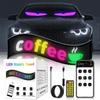 Bluetooth-Controlled LED Window Display: Flexible Scrolling Screen for Mobile App Use