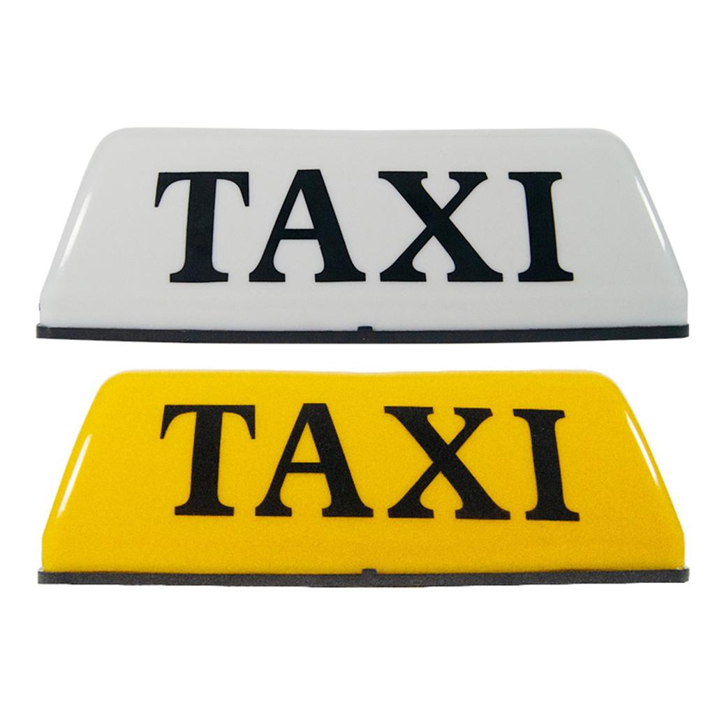 Lampada Taxi LED Magnetica - Insegna Luminosa 12V Per Tettucci Auto