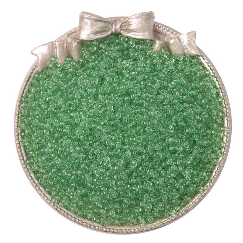 Materiale per braccialetti con collana di perline fai da te: Perline di riso in vetro super trasparente da 2/3/4 mm per orecchini e accessori