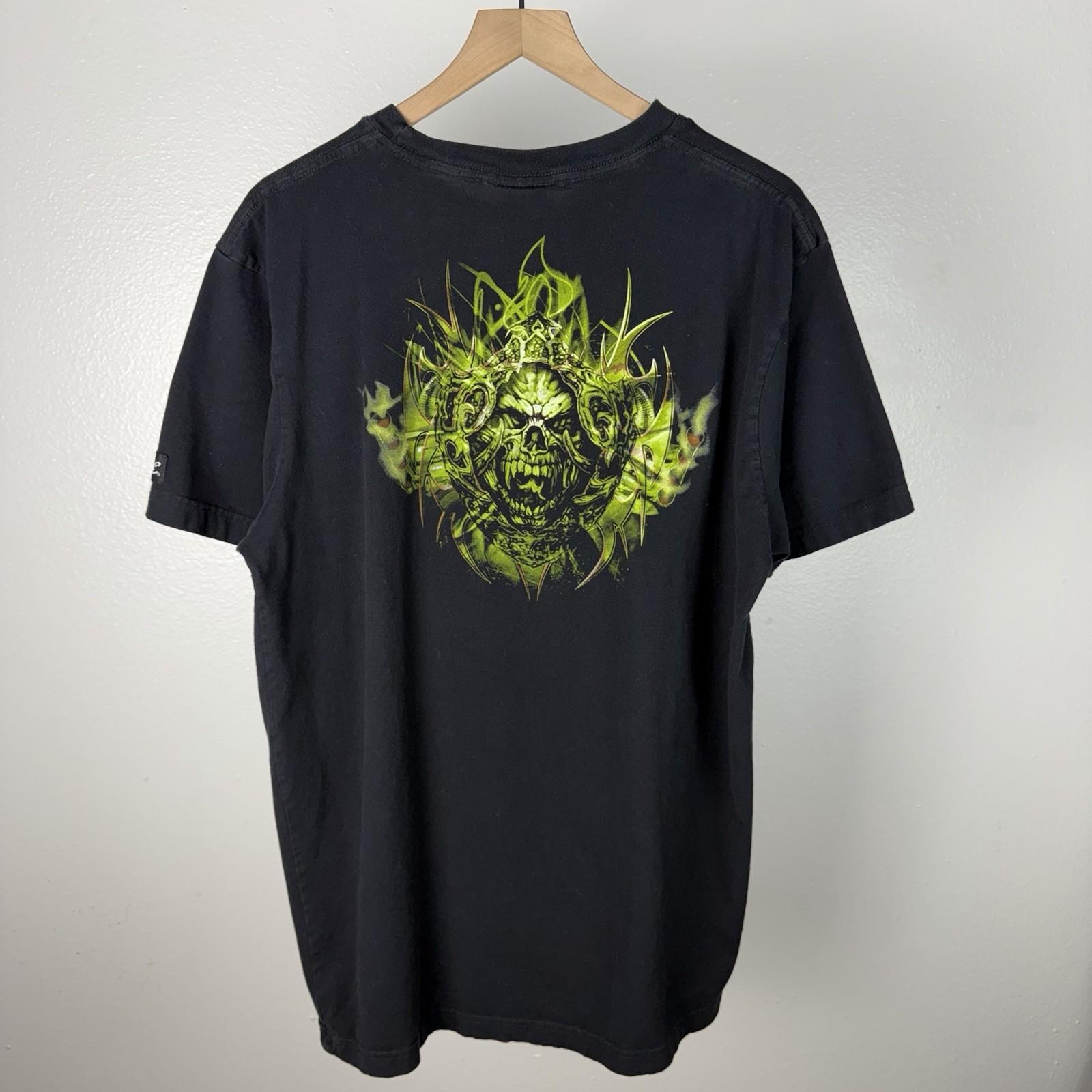 Y2K Dale Earnhardt JR Grunge Skull Double Sided Vintage #88 T Shirt Size XL Unisex T-Shirt XXL