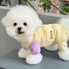 Protezione Pancia in Cotone Copri Pancia Cucciolo Autunno Teddy Bichon Pomerania Yorkshire Terrier Cane Piccolo Abbigliamento per Animali
