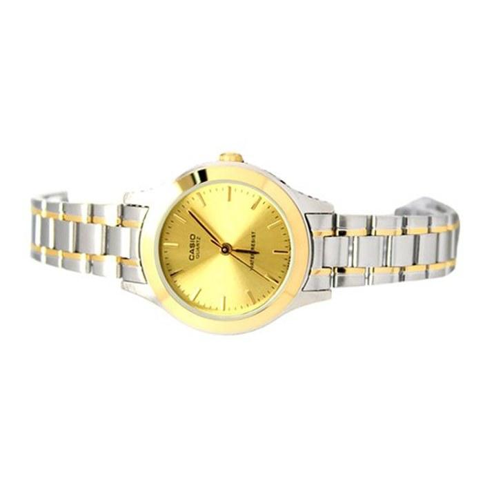 Casio Standard LTP-1128G-9A Gold Women's Quartz Analog Watch