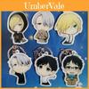 Stylish Yuri On Ice Acrylic Keychain Anime Merchandise Unisex Keyring Accessory