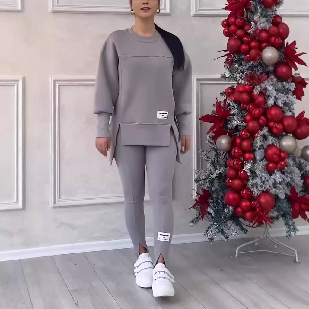 Casual Womens Long Sleeve Hoodie And Leggings Set With 3d Pattern For Summer Daily Wear