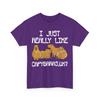 Capybara I Just Really Like Capybaras Ok Rodents Lovers Men T-Shirt