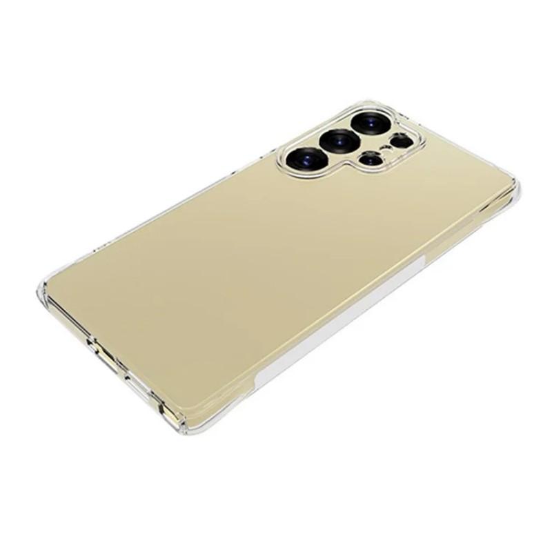 For Samsung Galaxy S25 Ultra Clear TPU Case WANLONFENG TM Series 2.0mm Phone Back Cover