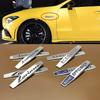 2 buc 3D Metal ALBASTRU Eficiență/Avantgarde/Eleganță/Lorinser Logo Emblema Aripă Laterală Autocolant pentru Ben -z