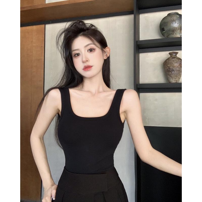 

Чистое желание Spice Girl Нерегулярный все красивое сзади жилет-халтер женский летний с накладкой на грудь внутри и снаружи для ношения утягивающего тела One size