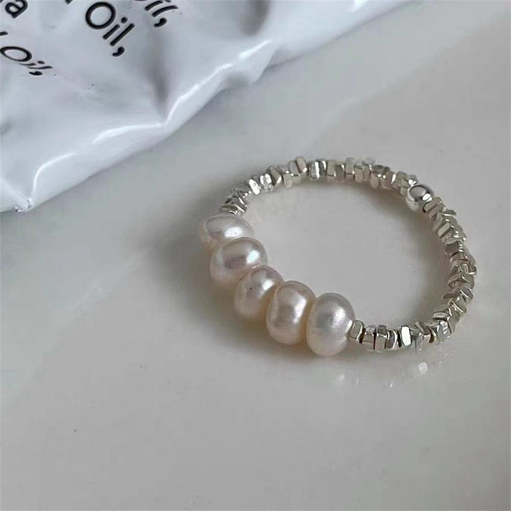 Korean plain ring ring female ins wind design opening adjustment tail ring ring ring