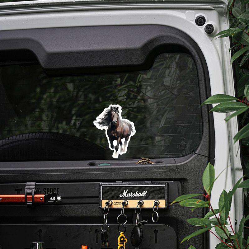 Running Horse Auto Stoßstange Fenster Aufkleber für Auto LKW Van Fashion Decals Vinyl Material Aufkleber