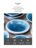 Melamine Faux Porcelain Bibimbap & Noodle Bowl Set: Deep Plates for Soup, Salad, Liangpi & More.