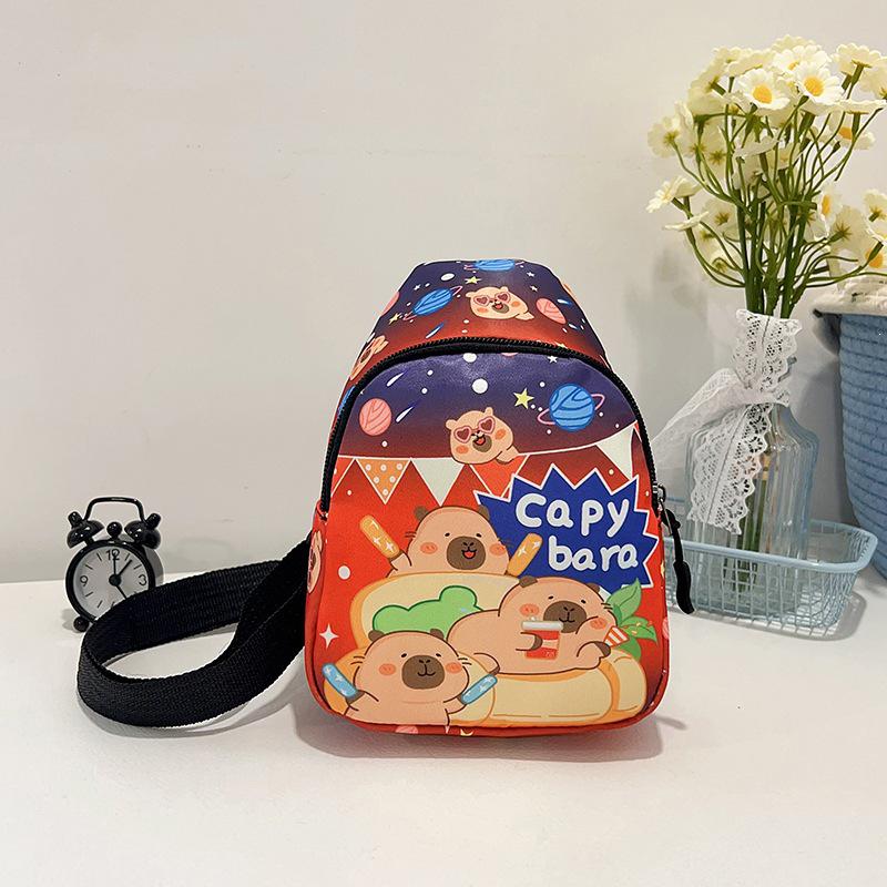 Cartoon Kids' Crossbody Bag - Cute, Convenient Travel Storage for Children