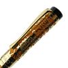 Jinhao 5000 Penna Roller Metal con Intaglio Texture Drago Fusto Bianco Rifiniture Dorate Cancelleria Professionale per Ufficio Accessorio per Scrittura
