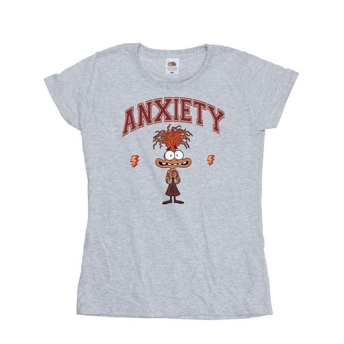 Inside Out 2 Womens/Ladies Anxiety Collegiate T-Shirt
