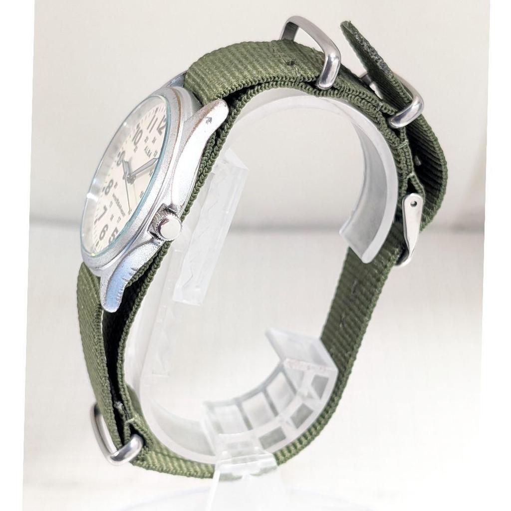 Used SEIKO ALBA Men's Battery Belt Replaced Movable Item B-21
