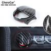 For 2015- Ford Mustang Engine Start/Stop Button Cover Trim Carbon Fiber ABS