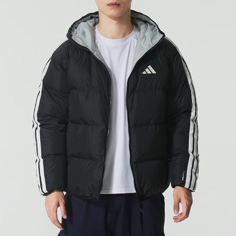 Adidas Men's Winter Sportswear Hooded Down Jacket KC2490