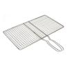 Barbecue Net Thickened Stainless Steel Grill & Vegetable Clip, Disposable Household Mesh Rack Grate