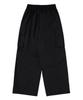 URBANAGE Waterproof Single-Pleat Cargo Parachute Wide Pants_Black