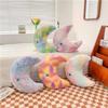 Cute Moon and Star Plush Throw Pillow for Girls – Sofa, Bedside, Car Lumbar Support, and Soft Furnishings.
