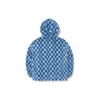 MLB New York Yankees Vintage Floral Hooded Sherpa Jacket Unisex Jackets Blue 3AJPF1816-50BLD