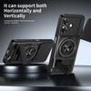 KEYSION Magnetic Phone Case for Realme Note 60 60X Slide Camera Protection Upright Kickstand 360° Ring Shockproof Back Cover