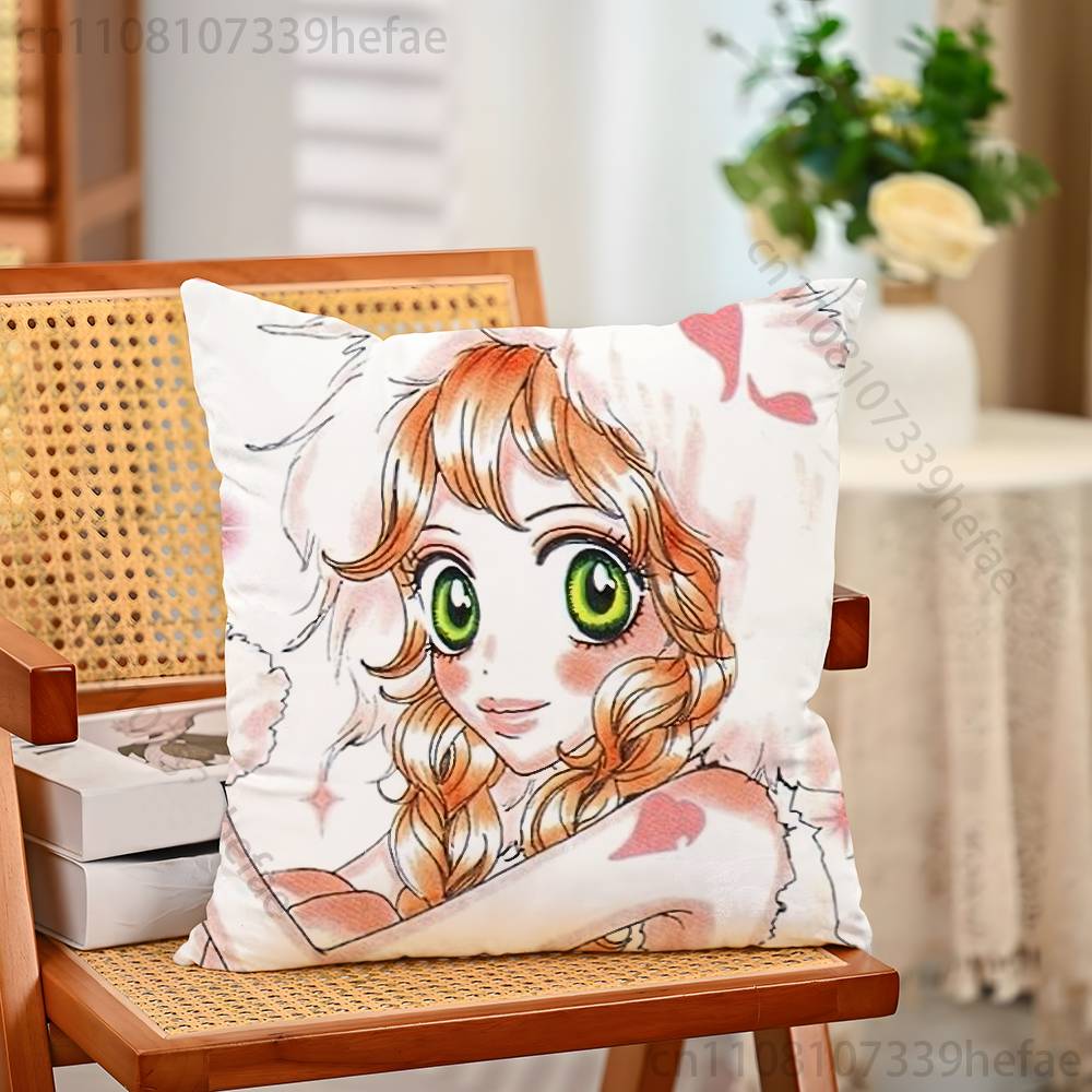 SSugar Sugar RRune Meme Coin Pillow Cases for Bedroom Living Room Sofa Home Decor Polyester Cushion Cover with Zipper
