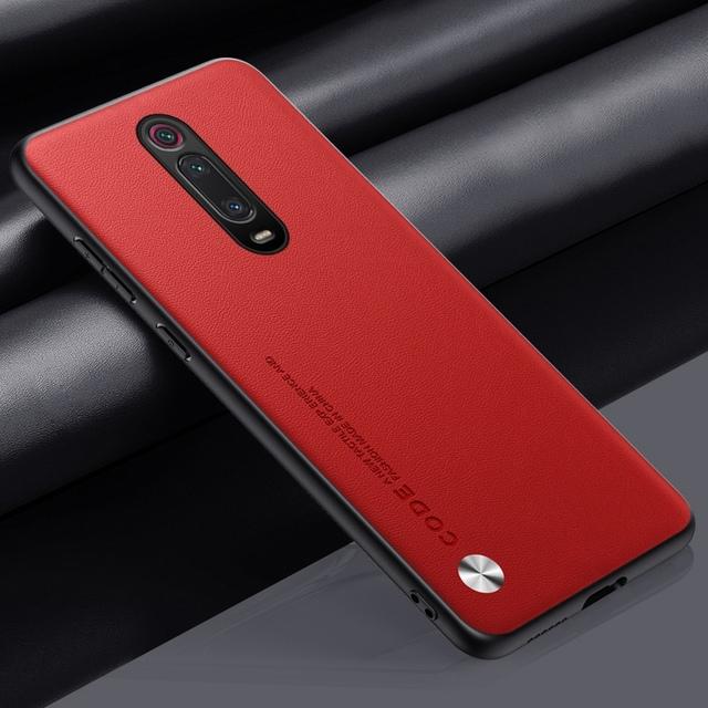 Luxury PU Leather Case For Xiaomi Mi 9T Pro Mi9T Matte Cover Silicone Shockproof Protection Phone Case For Redmi K20 Pro Coque