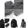 Soft And Breathable Men's Pullover Hoodie Featuring A Turtleneck Design And Moisture Wicking Fabric