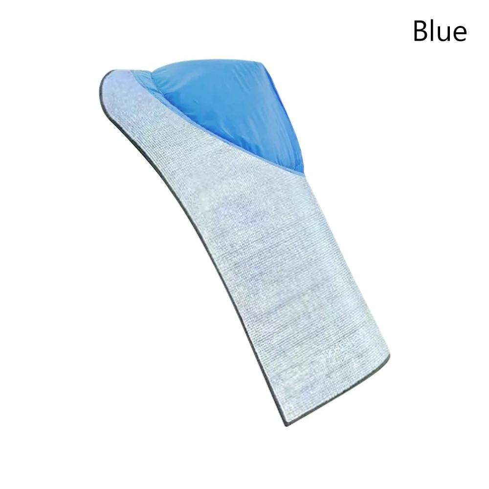 

Heat Insulation Sun Hats Cloak thi Wide Brim Agricultural Work Hat Rain Resistant Sun&UV Hat Cloak Integrated 90cm синій