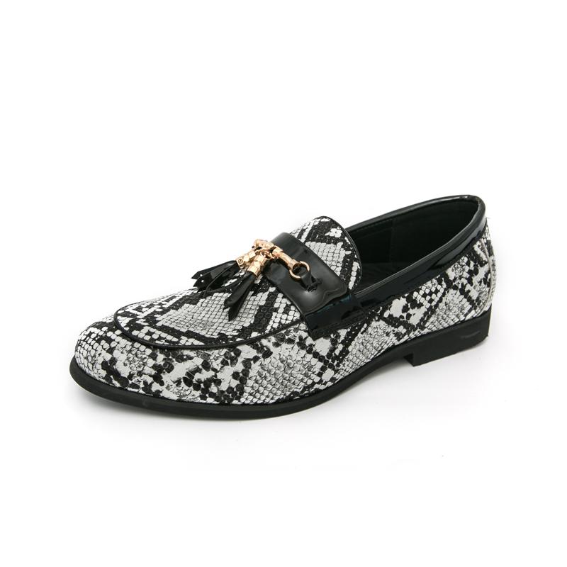 Fashion New Designer Leather Loafers for Men Fashion Casual  Shoes Street Style Male Driving Shoes Stylish Trend Slip on Flats Moccasins