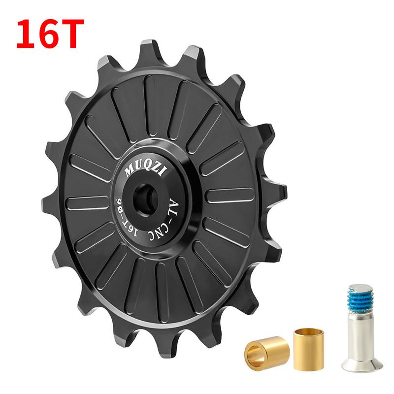 MUQZI 11/12/13/14/15/16/17T Rear Derailleur Jockey Wheel Ceramic Bearing Pulley Guide Wheel For 7/8/9/10/11 Speed