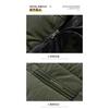 Men's Solid Color Hooded Long-sleeved Zipper Cardigan Pocket Casual Loose Fashionable Jacket Top