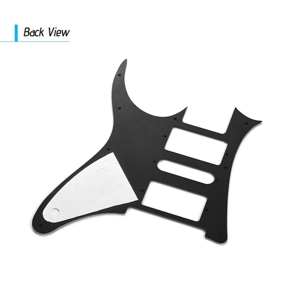 White Pearl Color And Black Electric Guitar Pickguard PVC Pick Guard  For Electric Guitar