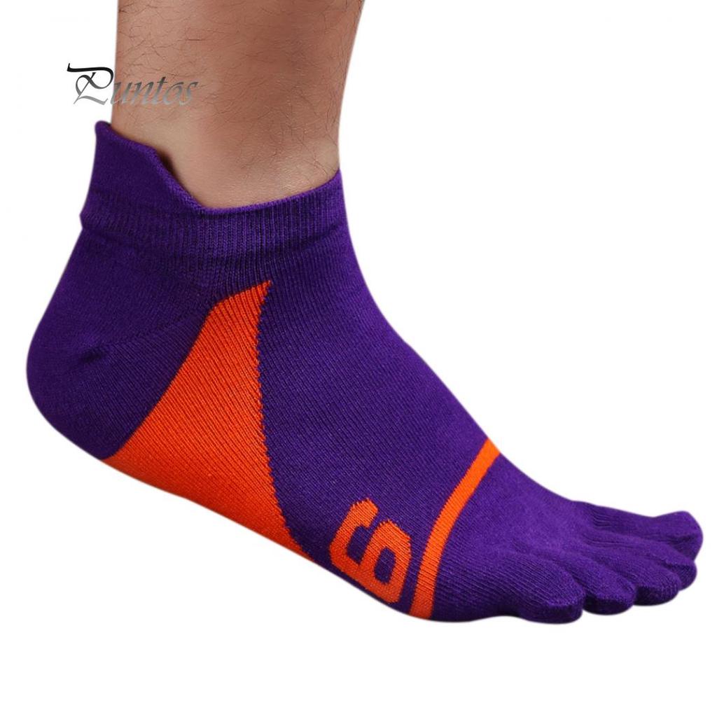 Men's Five Fingers Toes Comfortable Soft Boat Socks
