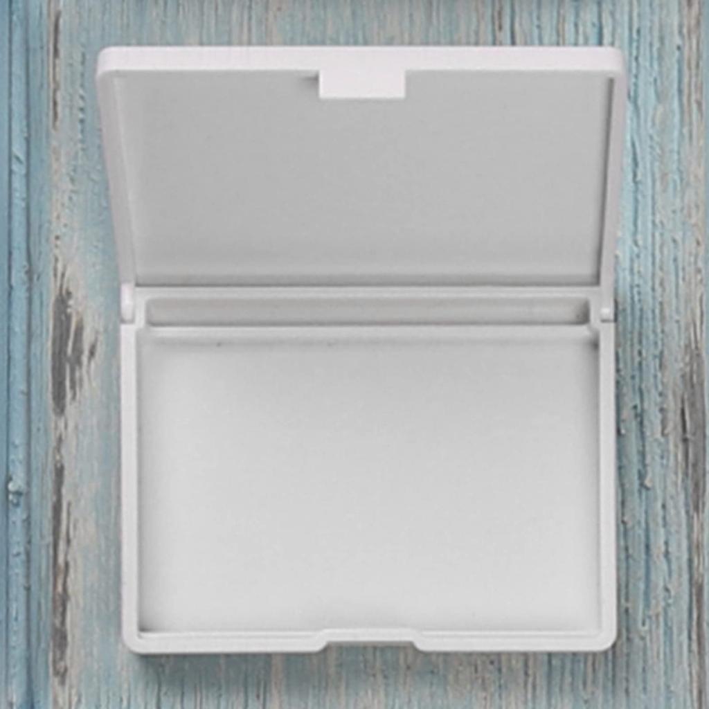 Paletă Acuarelă 12 Găuri Cutie pentru Vopsea cu Capac Etanș la Praf Tăviță Portabilă pentru Amestec Acuarelă pentru Artist Student