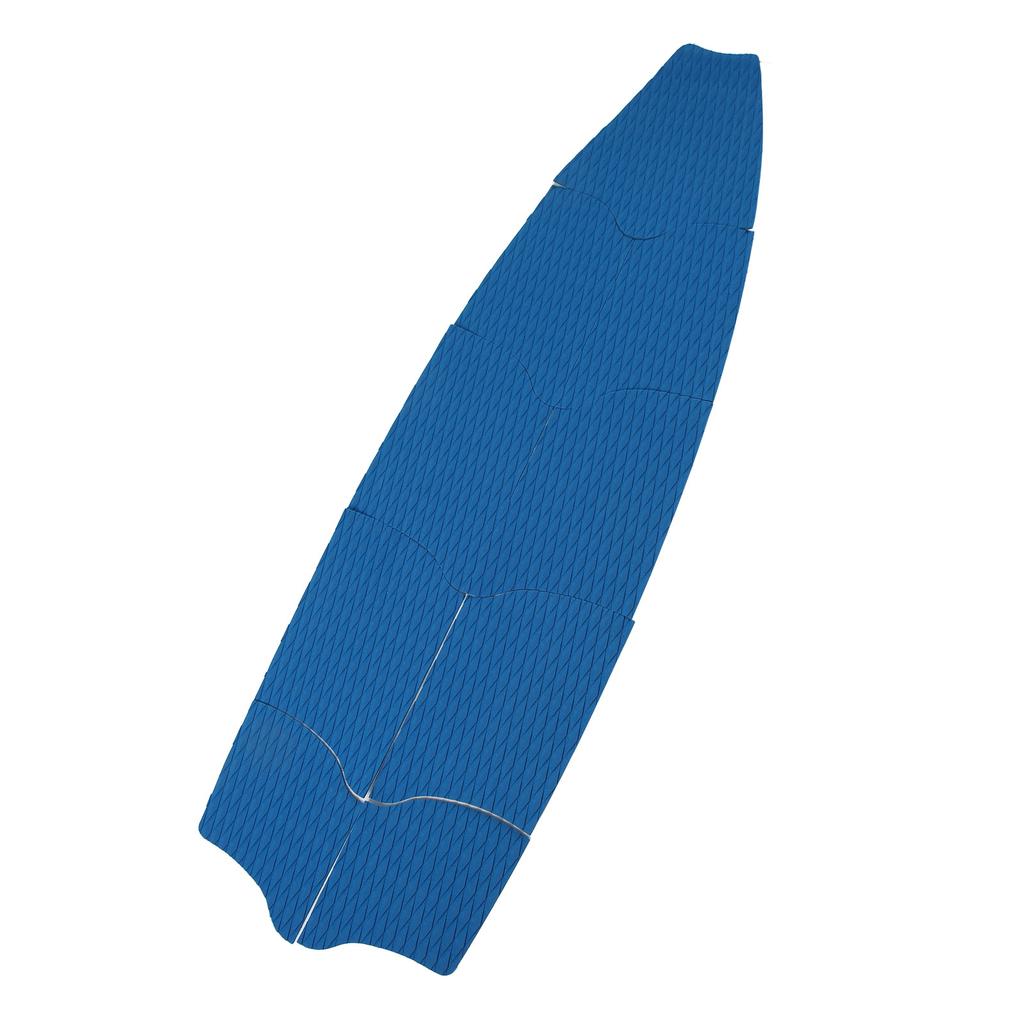 9Pcs Blue Surfboard Traction Pad EVA Paddle Board Traction Pad Anti Slip Deck Mat Surf Accessories