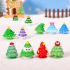 Christmas Simulation Christmas Tree Car Landscape Ornaments, Resin Craft Decorative Items, Small Ornaments and Accessories