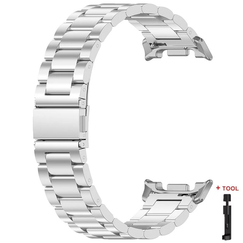 Nerezový řemínek pro Samsung Galaxy Watch 8/Classic 8 40mm 44mm Řemínek pro Watch Ultra 2 Řemínek pro Galaxy Watch 7 Ultra